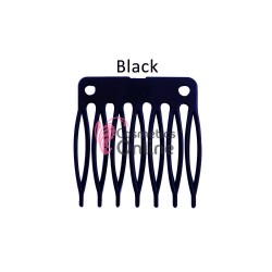 Pieptene din plastic pentru extensii cu 7 pini SBP005 Brunet 